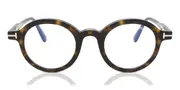 Tom Ford FT5664-B Blue-Light Block 052 Men's Glasses Tortoiseshell Size 45 - Private Health Rebate - Blue Light Block Available