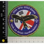 英國赫特福德郡代表團-20232世界童軍大露營(韓國25屆)-U24徽章制服臂布章-WORLD JAMBOREE WSJ