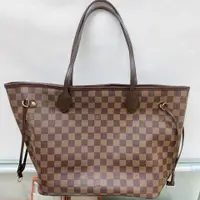 在飛比找PopChill優惠-[二手] Lv neverfull MM tote 棕色棋盤