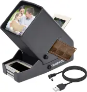35Mm Slide and Film Viewer, Negative Viewer, Desk Top LED Lighted Illuminated Vi