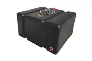 RCI 12 Gallon (45L) Poly Pro Street Fuel Cell without FoamWith Sender Unit 0-90 Ohms, Size: 17" x 17" x 11"