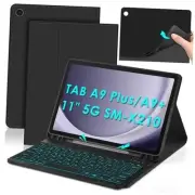 Backlit Keyboard Case for Samsung Galaxy Black Case + Black Backlight Keyboard