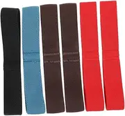 Garneck Adjustable Silicone Wrap Bands for - 6 Pack Heavy Duty Food Container Straps for Lunch Boxes - for Securing Meals and Snacks on The Go