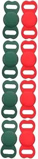 Housoutil 4sets Case Accessory Silicone Cover Tracer Protective Case Compatible Pet Finder Simple Yet Sturdy Lightweight 2pcs*4