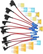 iplusmile 1 Set Automotive Fuse Holder Kit Mini Fuse Tap Adapter for Car Circuit Supply Connector Safety