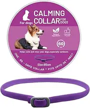 Calming Collar for Cats - Calming Collar with Long-Lasting Pheromone,Adjustable Calm Diffuser Lasts 60 Days Pet Supplies for Small Doggy, Large Doggy & Puppy