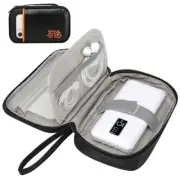 Electronic Organizer Travel Case Small Tech Cable Travel Cord Organizer Bag