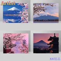 在飛比找Yahoo!奇摩拍賣優惠-KK精品Artist DIY數字油畫 富士山 （40X50C