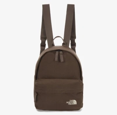 THE NORTH FACE TNF Day Pack Mini Backpack NM2DQ57D – Beige Brown, Casual Travel