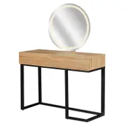 Ophira Dressing Table with Touch Screen Mirror LED Light