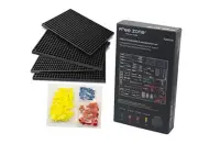 FREE ZONE 68-Piece Large Pegboard Tools Organizer Set, () Tool Box Black