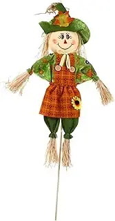 Parliky Autumn Scare Crow Add Charm to Your Garden Halloween Photo Prop Scarecrow Adornment for Thanksgiving