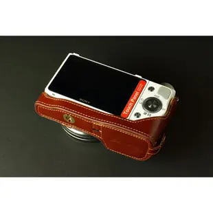 【台灣TP】SONY  NEX-5T  /  NEX-5R (變焦16-50mm)專用  相機皮套 快拆電池