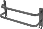 WOONEKY Bathroom Towel Rack Towel Bar Wall Mounted Design for Space Saving Organization Kitchen and Bathroom Resistant with Smooth Finish Easy Installation