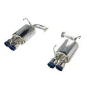 Remark VA Axle Back Exhaust w/Burnt S/S Dual Wall Tip FOR 15-21 Subaru WRX/STI