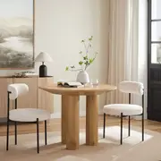 Remi Round Wooden Dining Table