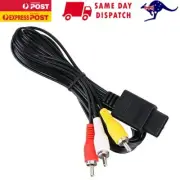 SNES Console AV Cable - Durable Replacement Audio Video Cord for Super Nintendo