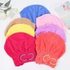 Hat Microfiber Hair Towel Cap Quick Drying Bowknot Wrap Quickly Dry Hair Hat