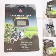 Up Aquarium Submersible Digital Thermometer Large LCD Display Accurate Fish Tank