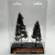 Woodland Scenics Pine 1 Each 5-1/4, 4in Built Premium Trees TR1624