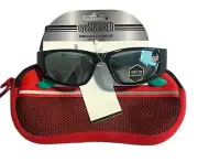 Minecraft Sunglasses And Case Set Boys 3+ Green Black Frame Kids 100% UVA-UVB