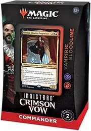 Wizards of The Coast Magic the Gathering Innistrad Crimson Vow Commander Decks (4 Decks Per Display)
