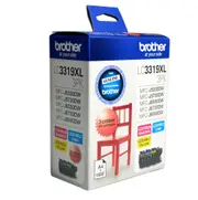 Brother LC-3319XL Colour Value Pack 1X Cyan 1X Magenta 1X Yellow-MFC-J5330DW/J5730DW/J6530DW/J6730DW/J6930DW - up to 3000 P