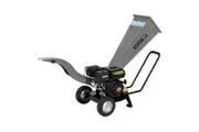 Ducar 7HP Wood Chipper Shredder Mulcher Grinder Petrol Silver