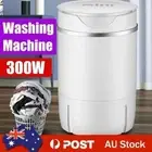 300W 2in1 Washing Machine Single Tub Quick Home Mini Portable Dry Wash AU