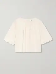 [Chloé] Chloé - Silk-chiffon Blouse - White - FR 34 FR 34 White