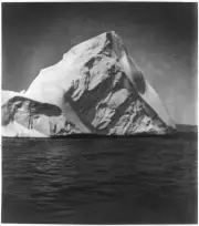 Large iceberg in Atlantic Ocean,off the coast of Labrador,1864,William Pierce 1