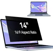 Makinda Privacy Filter for Laptop 14 Inch 16:9 Privacy Screen, Anti Blue Light Anti-Glare Protection, Removable Display Filter, Privacy Filter Compatible with Lenovo/HP/Dell/Acer/Samsung/Asus
