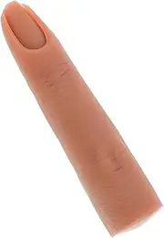 CANIGHT Flexible Silicone Nail Practice Finger Bendable Training Finger for Acrylic Nail Art for DIY Techniques and Beginners Durable Design for Realistic Experience