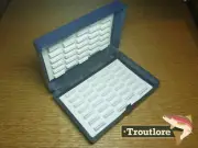 RICHARD WHEATLEY FOX FLY BOX SALMON MODEL BLUE - NEW FX124 FLYBOX MADE IN UK