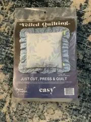 Flying Fingers Veiled Quilting Just Cut, Press & Quilt Pillow #VQT-03