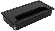 Joyzan Cord Organizer Box, Cable Management Clips Desk Grommets Under Power Strip Holder Cover Cables Tray Set Hole Wire Floor Tidy Wires Kit for Office Furniture Home Strips Cords Tv Computer Router