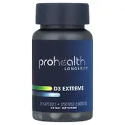 ProHealth Longevity, D3 Extreme, 1,250 mcg (50,000 IU), 24 Capsules