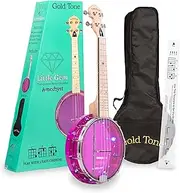 Goldtone LGLT Light-Up Little Gem Banjo Ukulele w/Bag