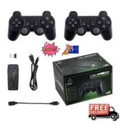 4K Wireless HDMI TV Game Stick Console Built-in Games +2 Wireless Gamepad CR