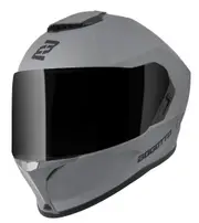 Bogotto Phantom Fiberglass Helmet, black-grey, Size XL for Men Black Grey
