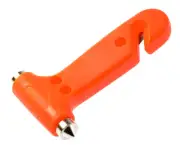 100 Pack Orange Window Breaker Hammer Seat Belt Cutter Escape Survival Tool Car