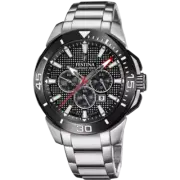 Festina Chrono Bike Black Dial Stainless Steel Strap Men's Watch F20641/4