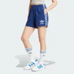 【ADIDAS 愛迪達】短褲 女款 運動褲 TERRY SHORT OR 藍 IR7472