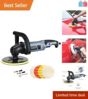 7-Inch Buffer Polisher with 6 Variable Speeds - Perfect for Car Detailing