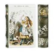 Alice in Wonderland Book Box Handcrafted Art Keepsake Kids Secret Storage