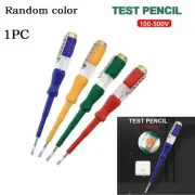 Test Pen Hand Tool LED Plastic+Stainless Steel Portable Voltage Tester
