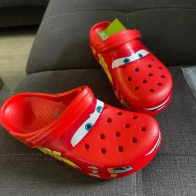 Brand new Men’s and women’s Classic Lightning McQueen Red Crocs