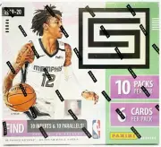19-20 Panini NBA Status Hobby Box Ja Morant Zion Williamson RC Year New Sealed