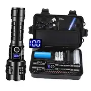 Rechargeable Flashlights High Lumens XHP99 990000 Lumens Brightest LED
