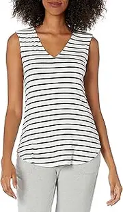 [Amazon Essentials] Daily Ritual Amazon Brand Women's Jersey V-Neck Tank Top